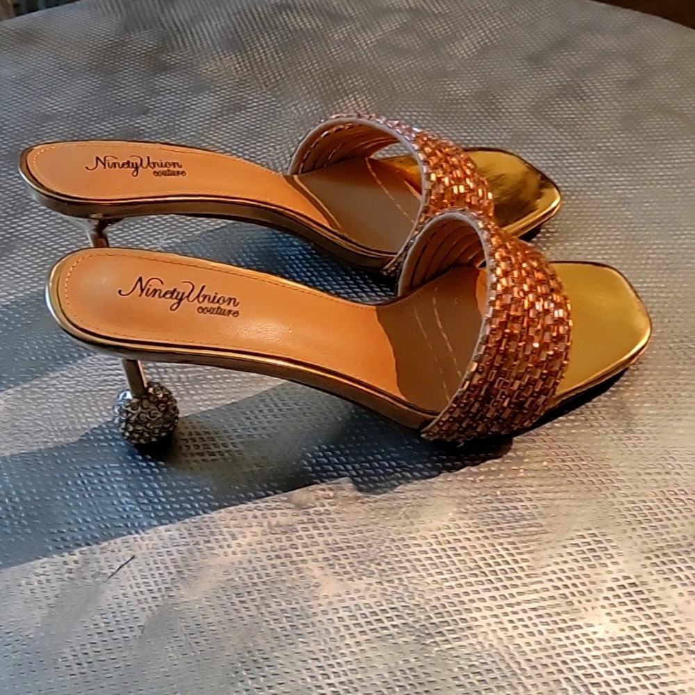 Ninety Union Couture Sassy Rose Gold sz10